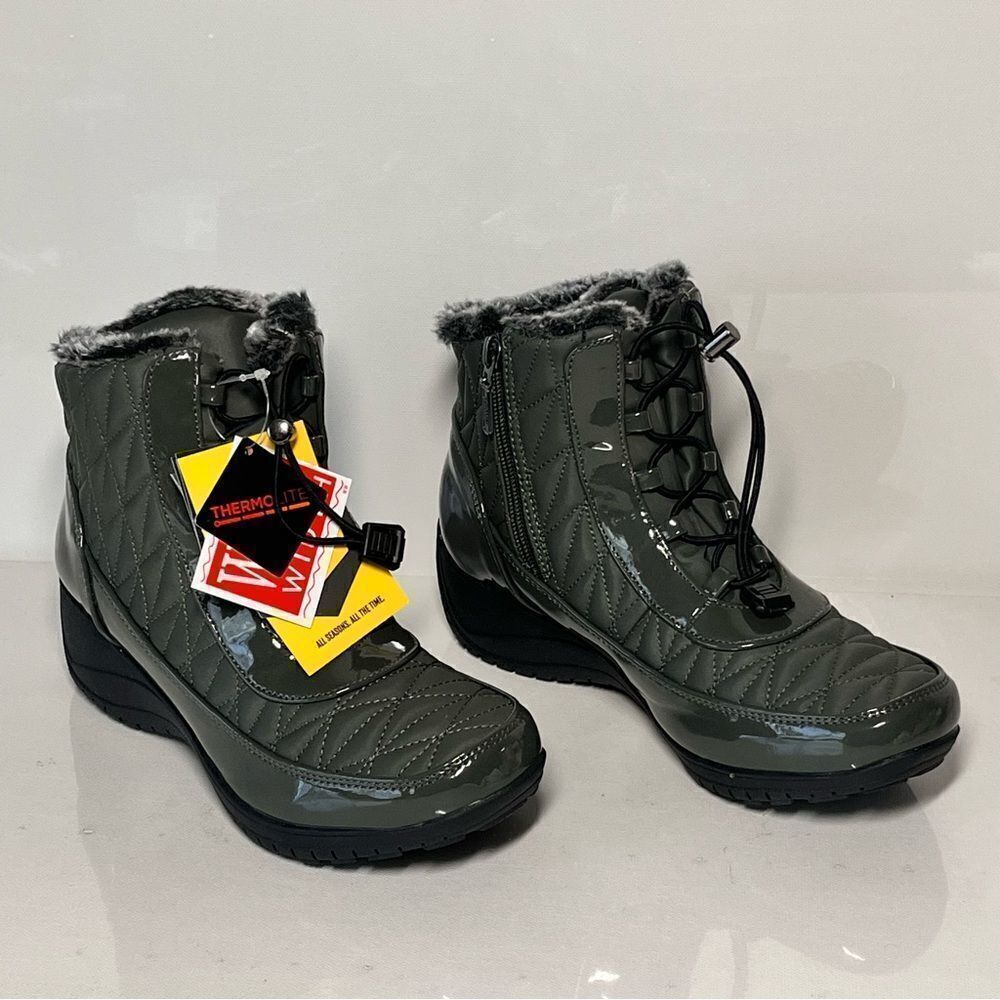 Khombu Molly Waterproof Winter Ankle Snow Boots